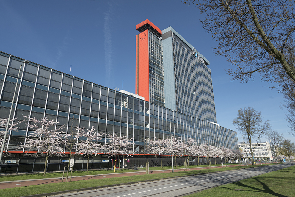 Electrical Engineering, Mathematics and Computer Science (EEMCS) building at TU Delft